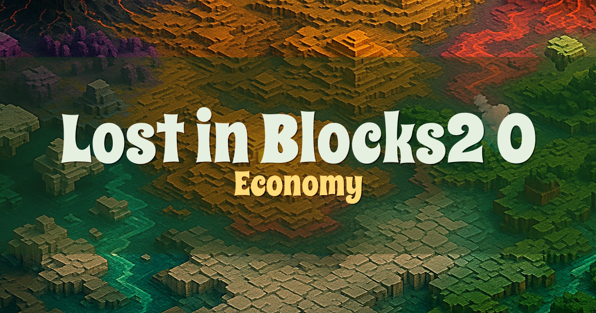 Lost in Blocks2.0 Economy Minecraft server