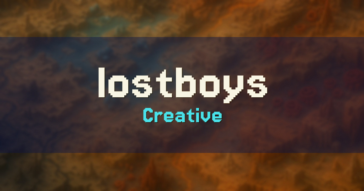 lostboys Creative Minecraft server