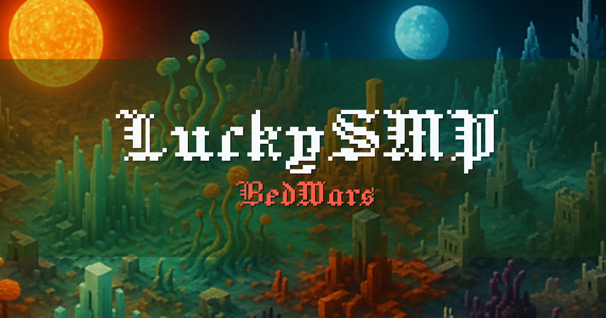 LuckySMP BedWars Minecraft server