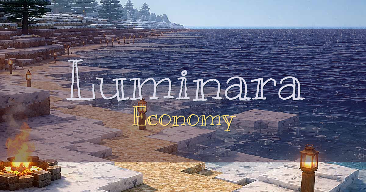 Luminara Economy Minecraft server