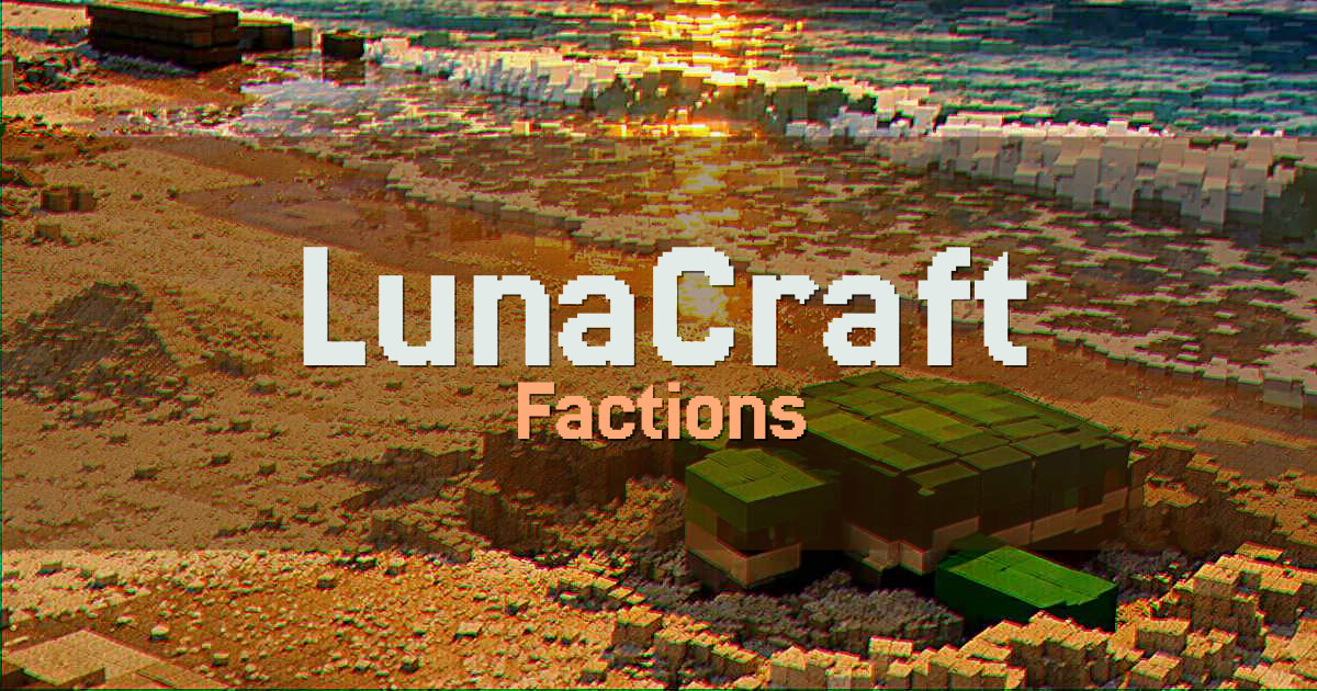 LunaCraft Factions Minecraft server