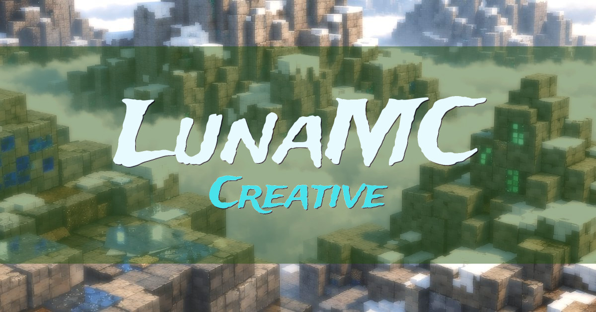 LunaMC Creative Minecraft server