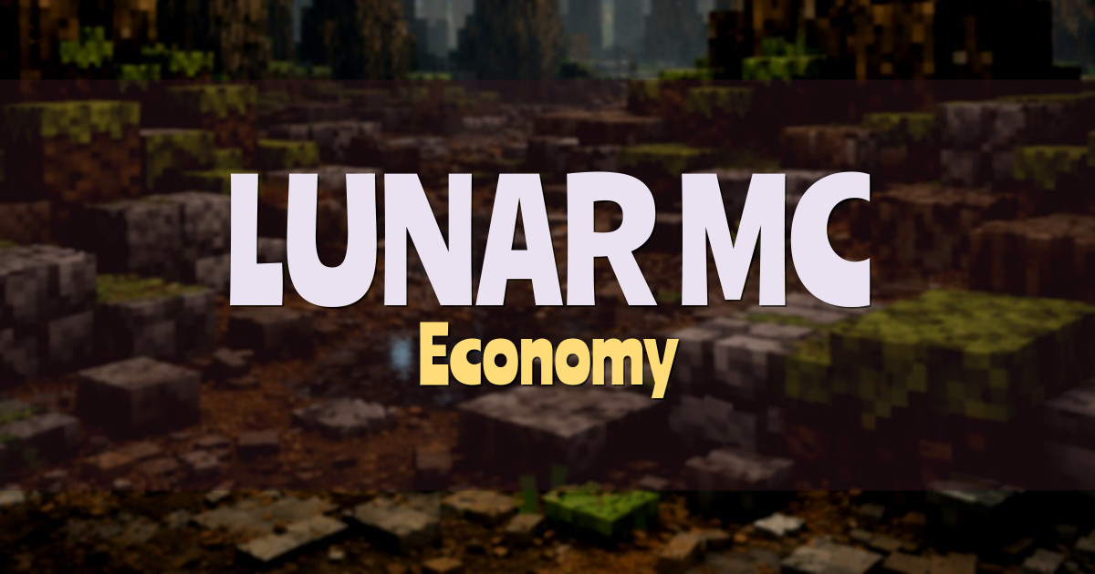 LUNAR MC Economy Minecraft server