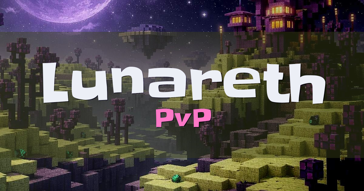Lunareth PvP Minecraft server