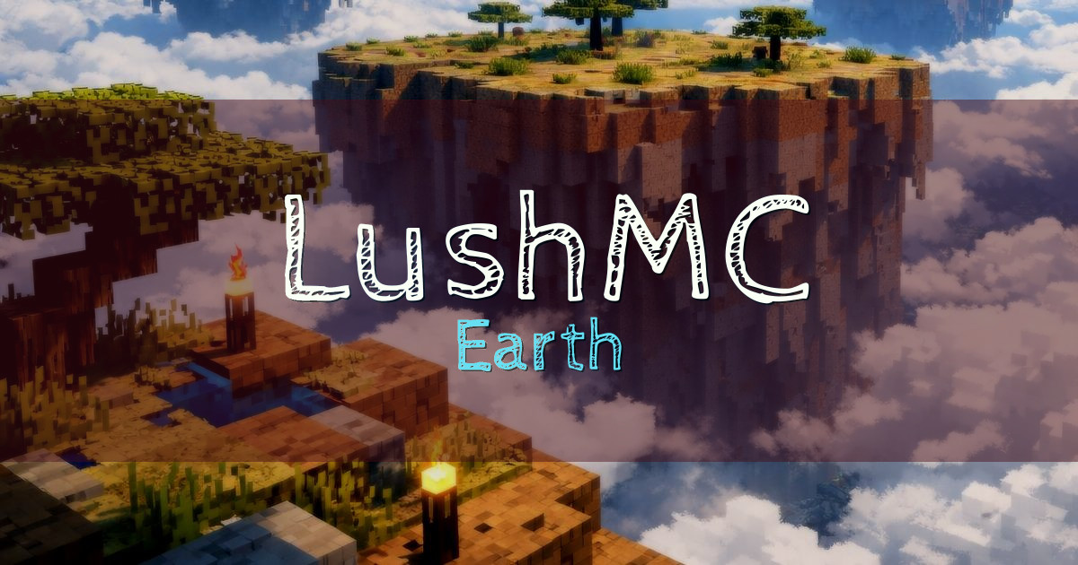 LushMC Earth Minecraft server