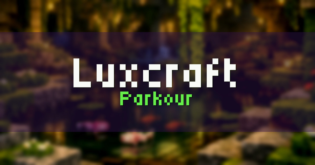 Luxcraft Parkour Minecraft server