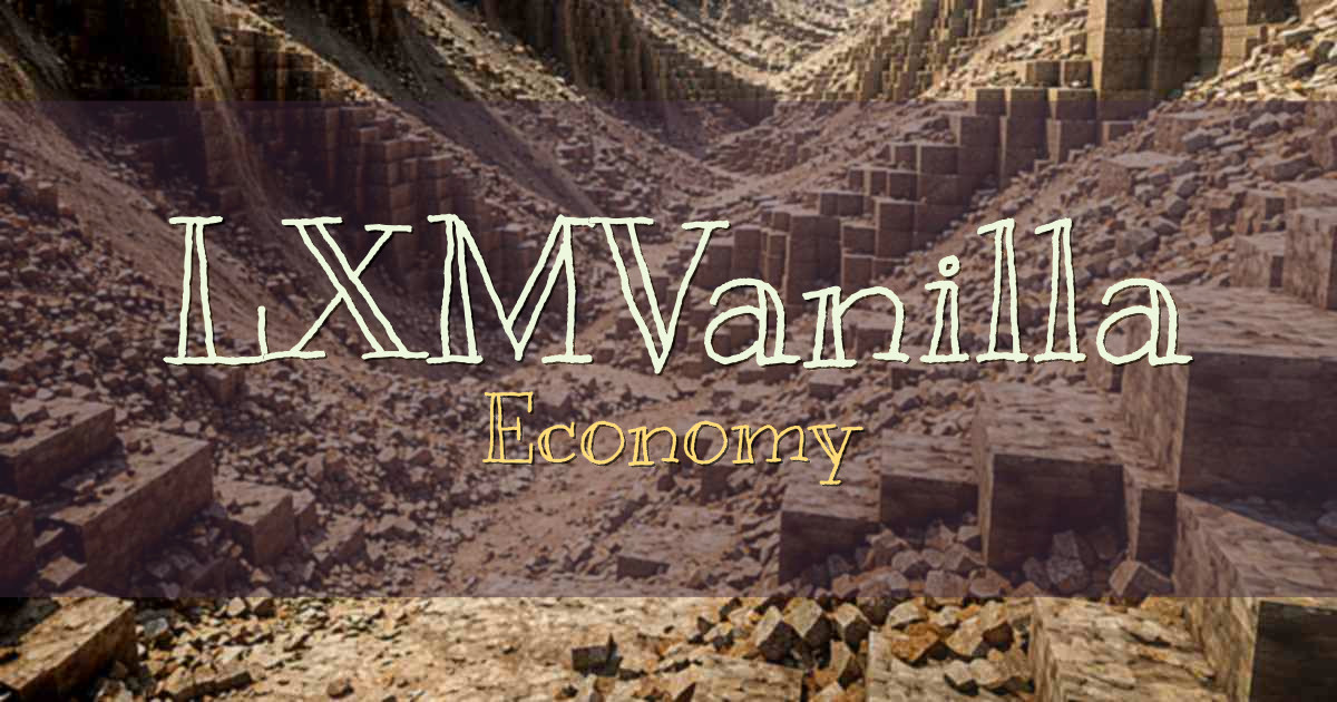 LXMVanilla Economy Minecraft server