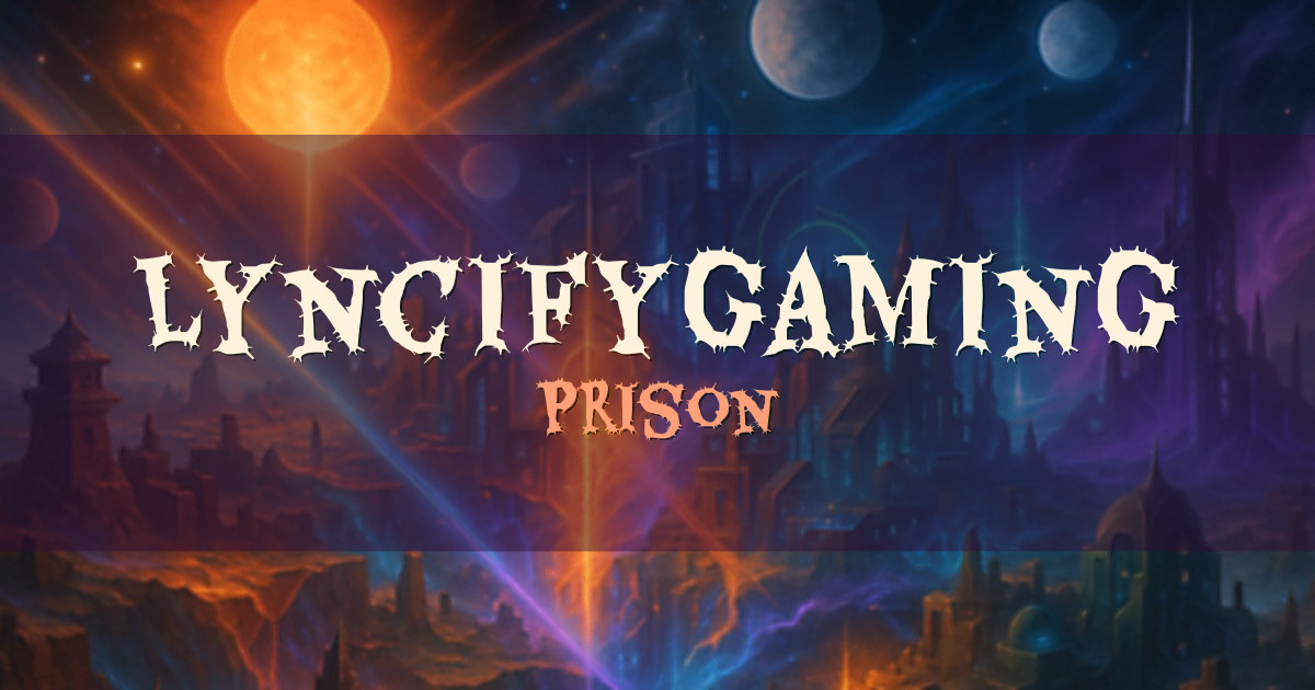 LyncifyGaming Prison Minecraft server