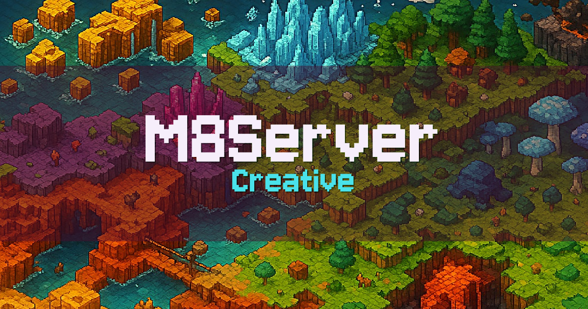 M8Server Creative Minecraft server