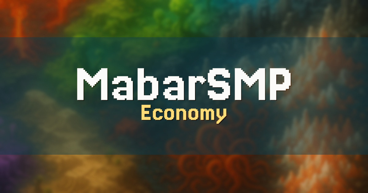 MabarSMP Economy Minecraft server
