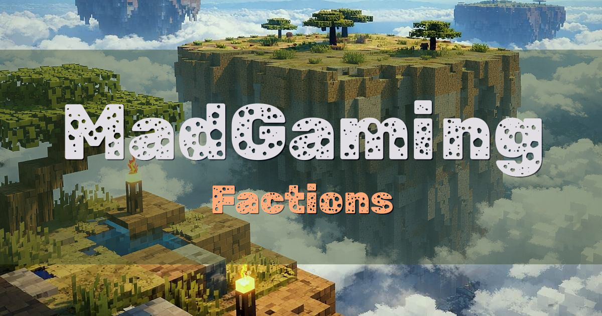 MadGaming Factions Minecraft server