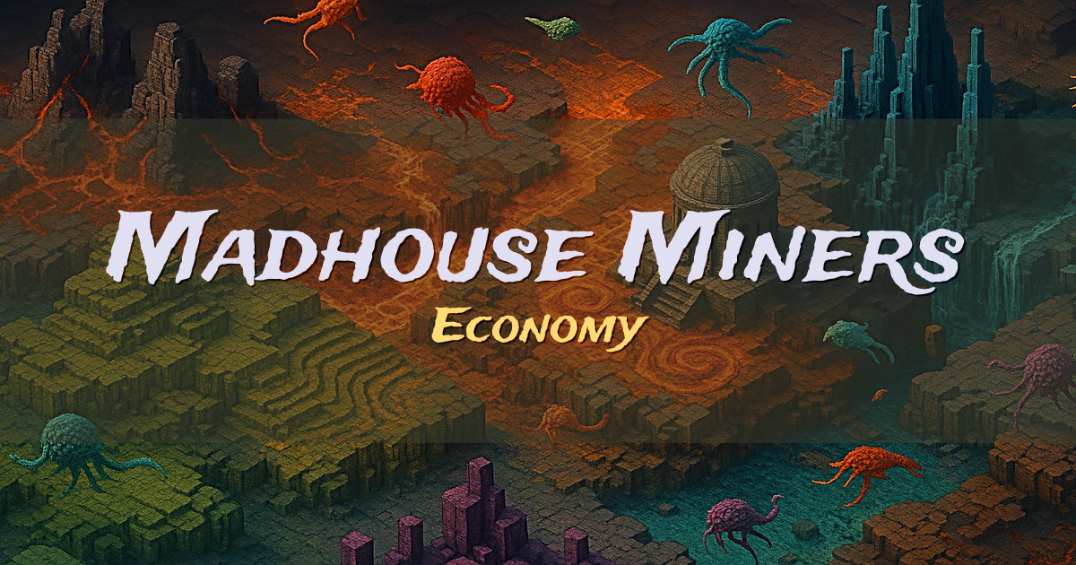 Madhouse Miners Direwolf20 Economy Minecraft server