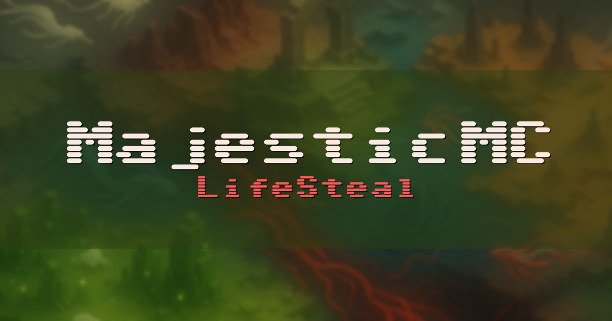 MajesticMC LifeSteal Minecraft server