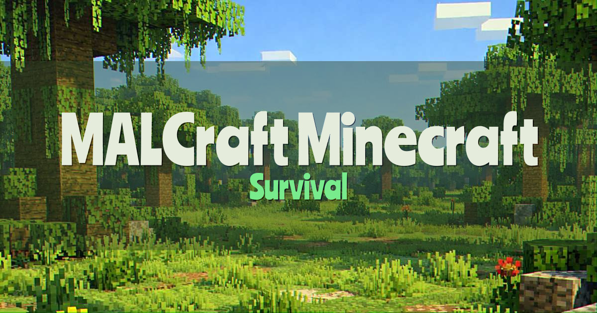 MALCraft Minecraft Survial Survival Minecraft server