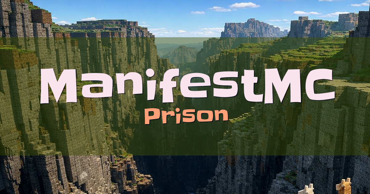 ManifestMC Prison Minecraft server