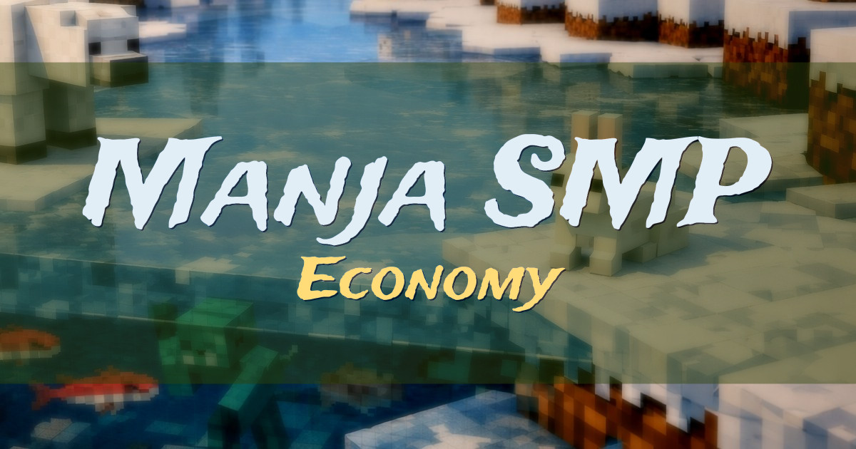 Manja SMP Economy Minecraft server