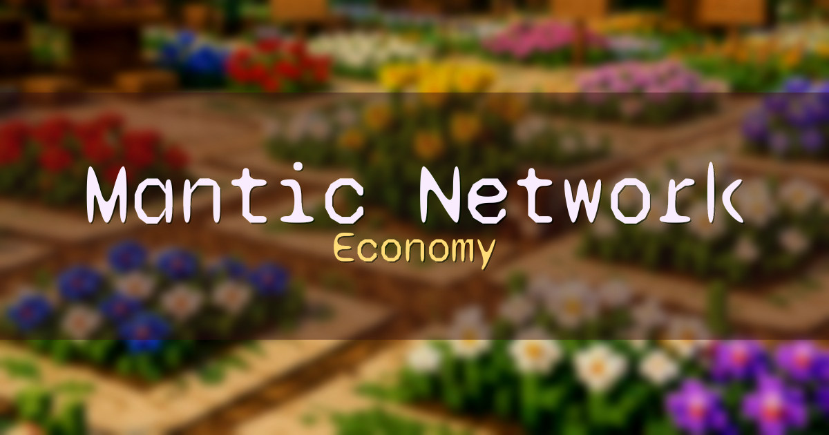 Mantic Network Economy Minecraft server