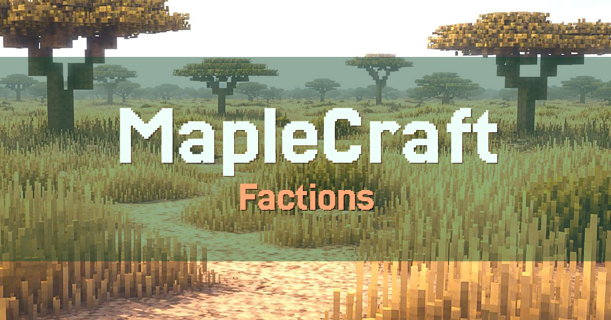 MapleCraft Factions Minecraft server