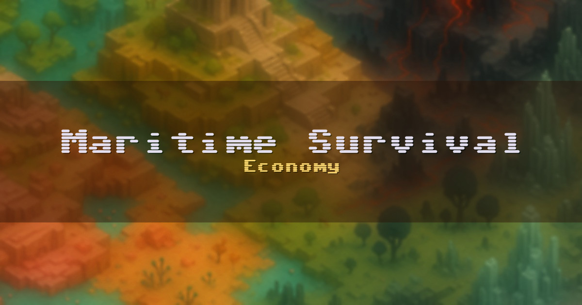 Maritime Survival Economy Minecraft server