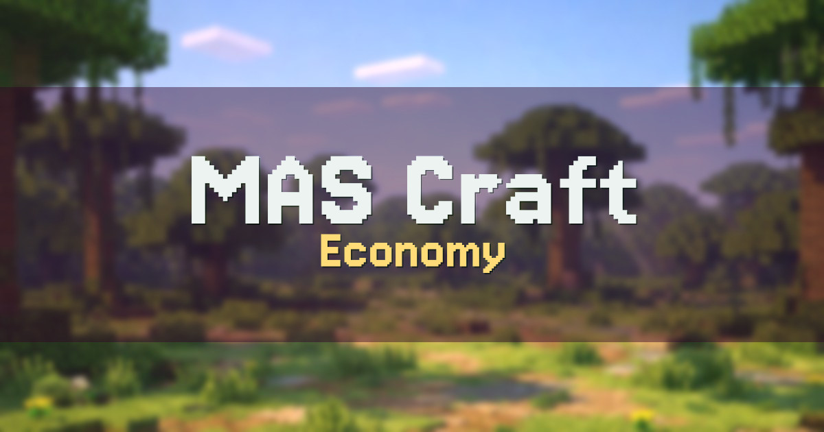 MAS Craft Economy Minecraft server