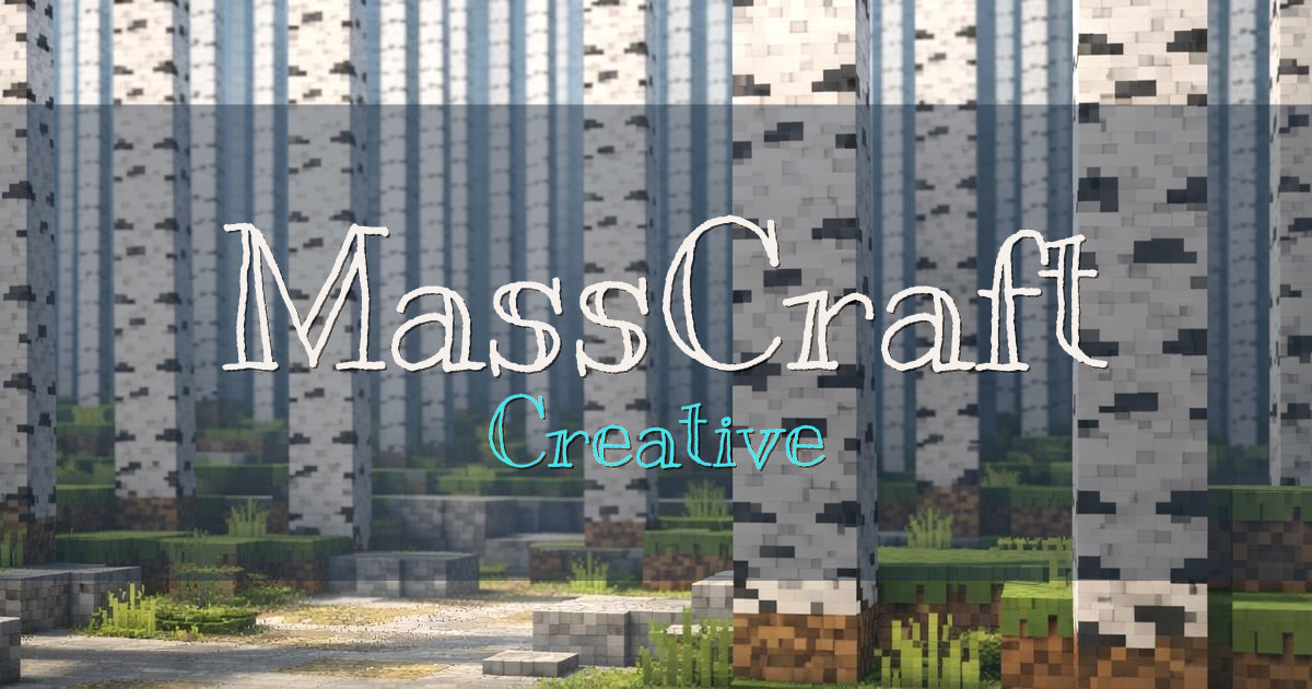 MassCraft Creative Minecraft server