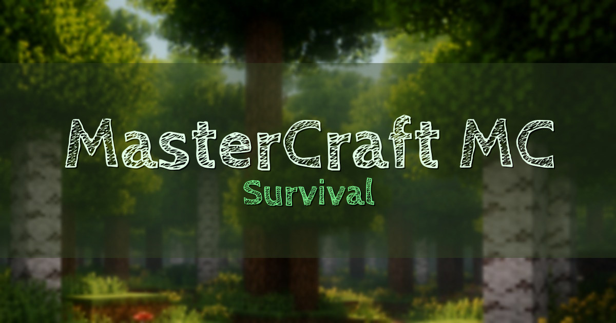 MasterCraft MC Survival Minecraft server