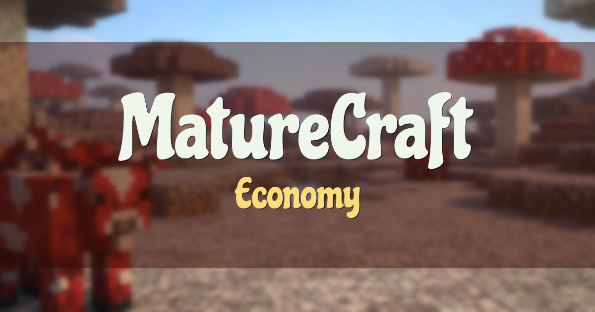 MatureCraft Economy Minecraft server