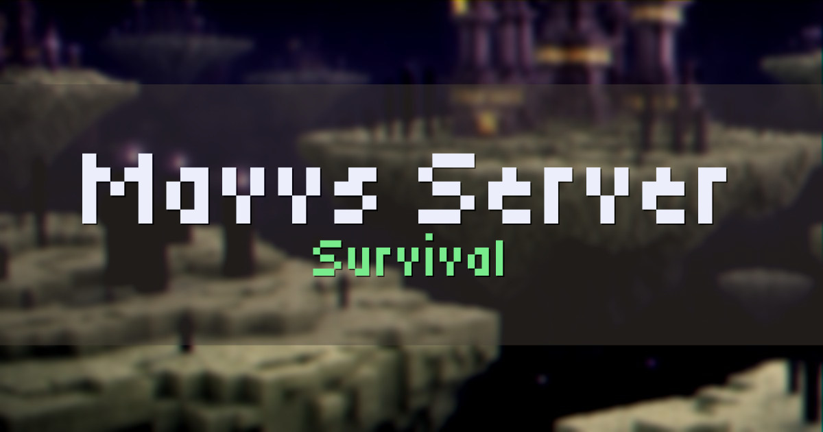 Mavvs Server Survival Minecraft server