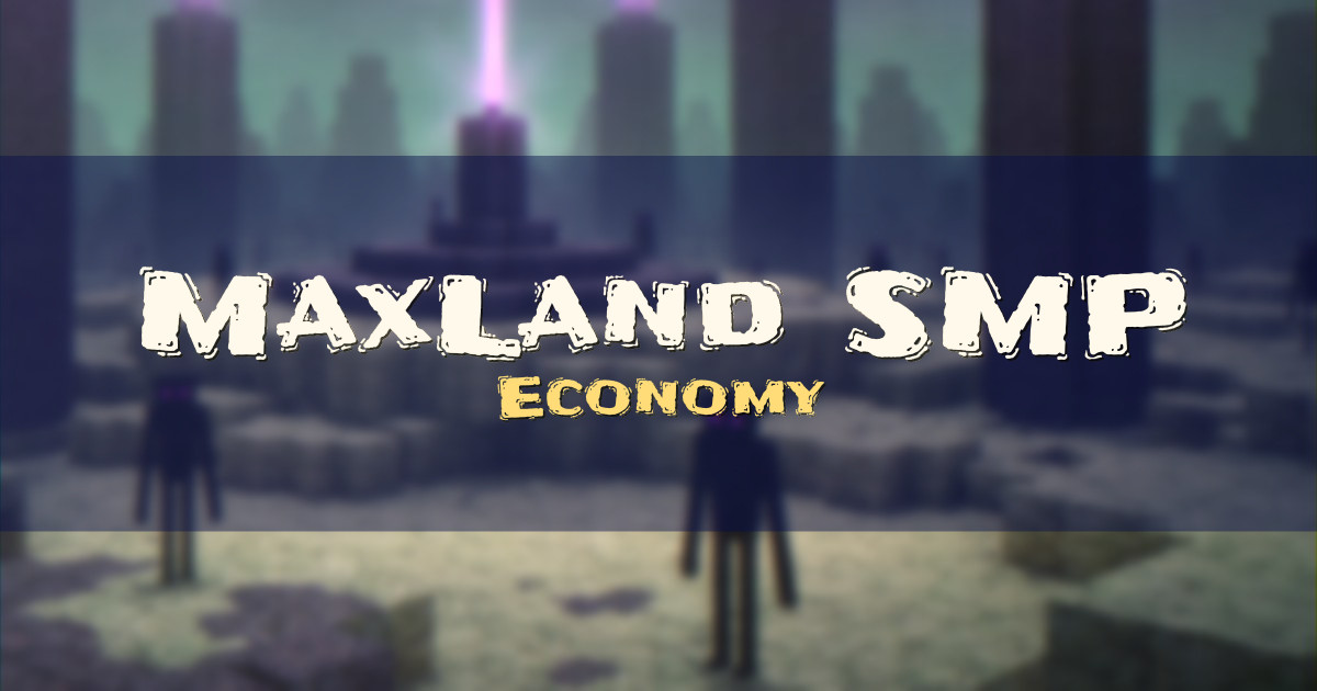 MaxLand SMP Economy Minecraft server