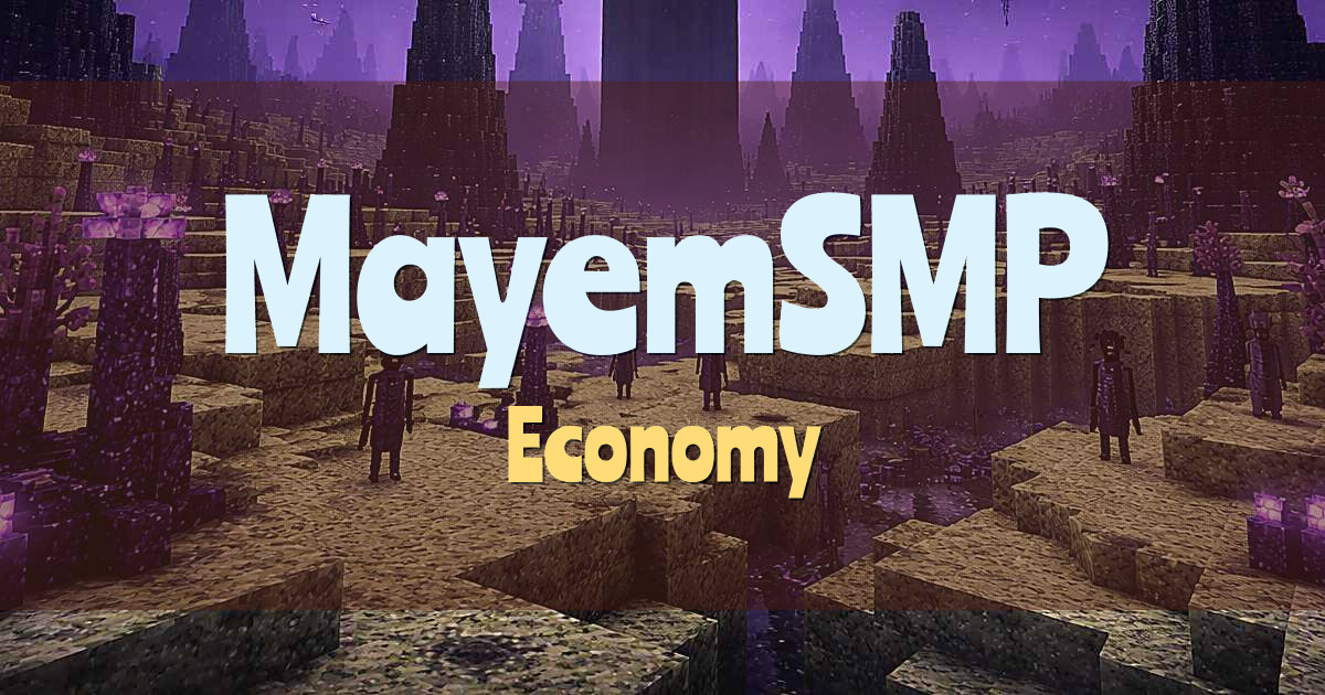 MayemSMP Economy Minecraft server