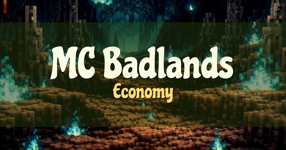 MC Badlands Economy Minecraft server