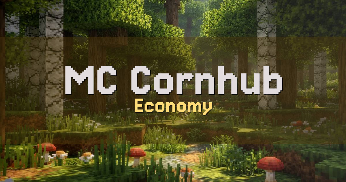 MC Cornhub Economy Minecraft server