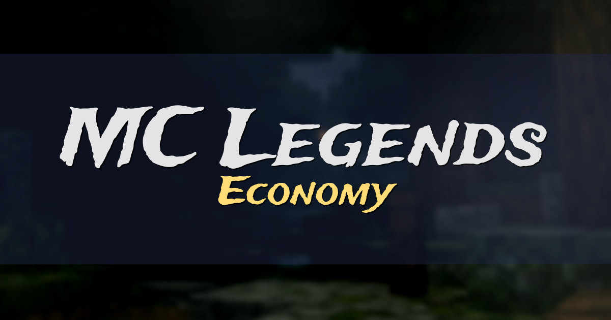 MC Legends Economy Minecraft server