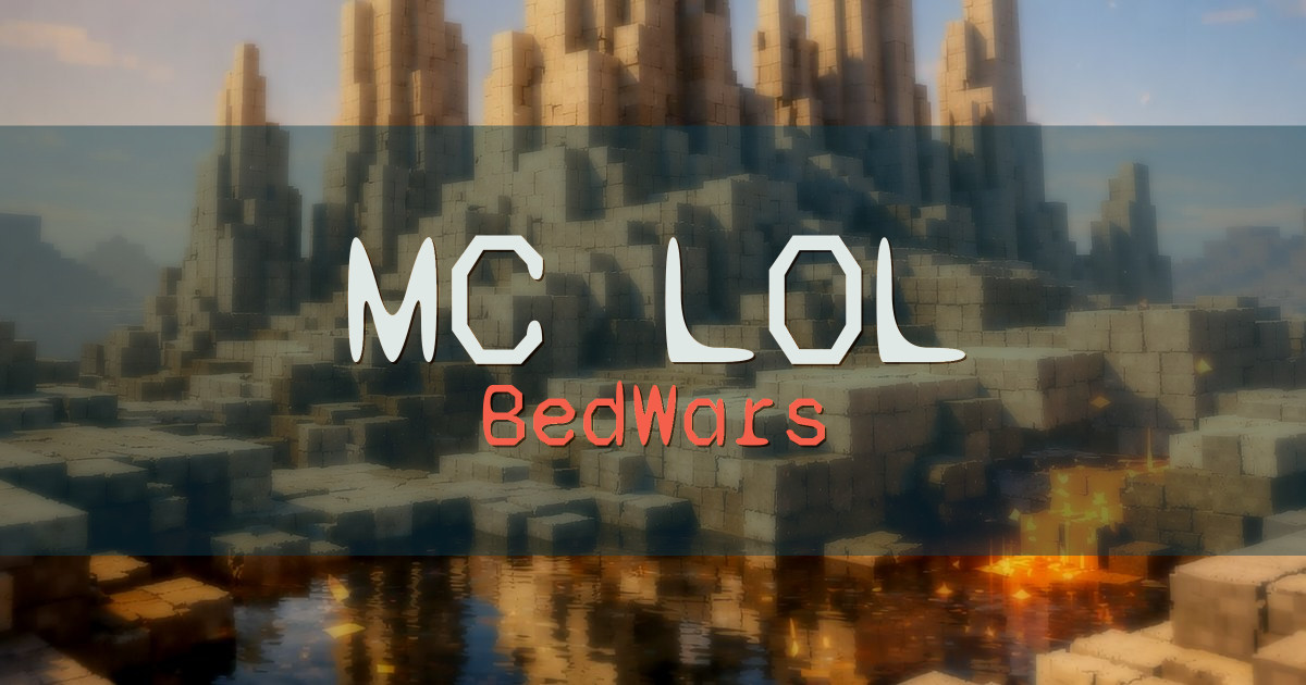 MC.LOL BedWars Minecraft server