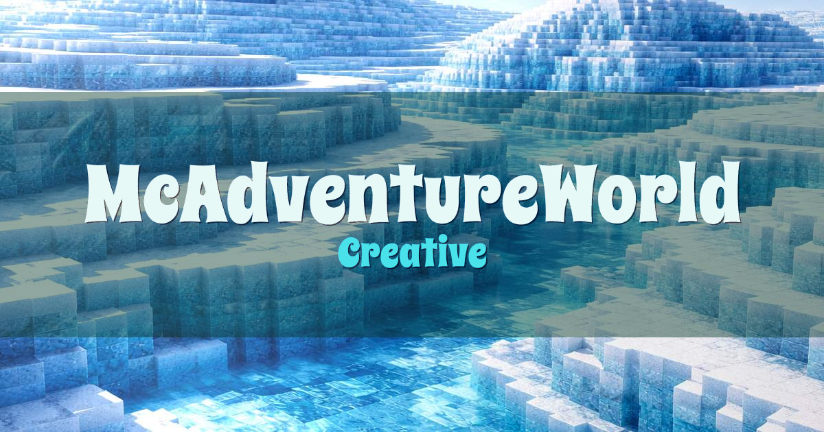 McAdventureWorld Creative Minecraft server