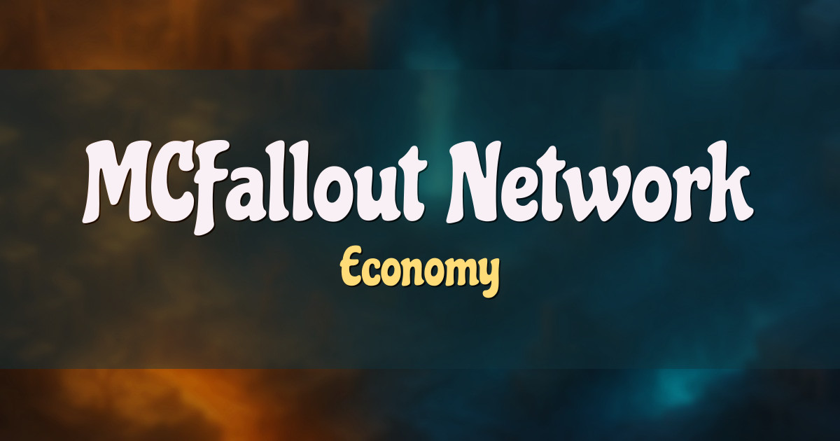 MCFallout Network Economy Minecraft server