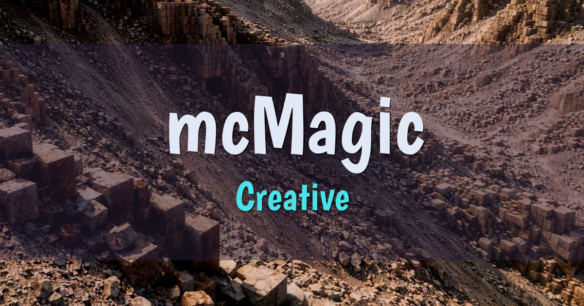 mcMagic Creative Minecraft server
