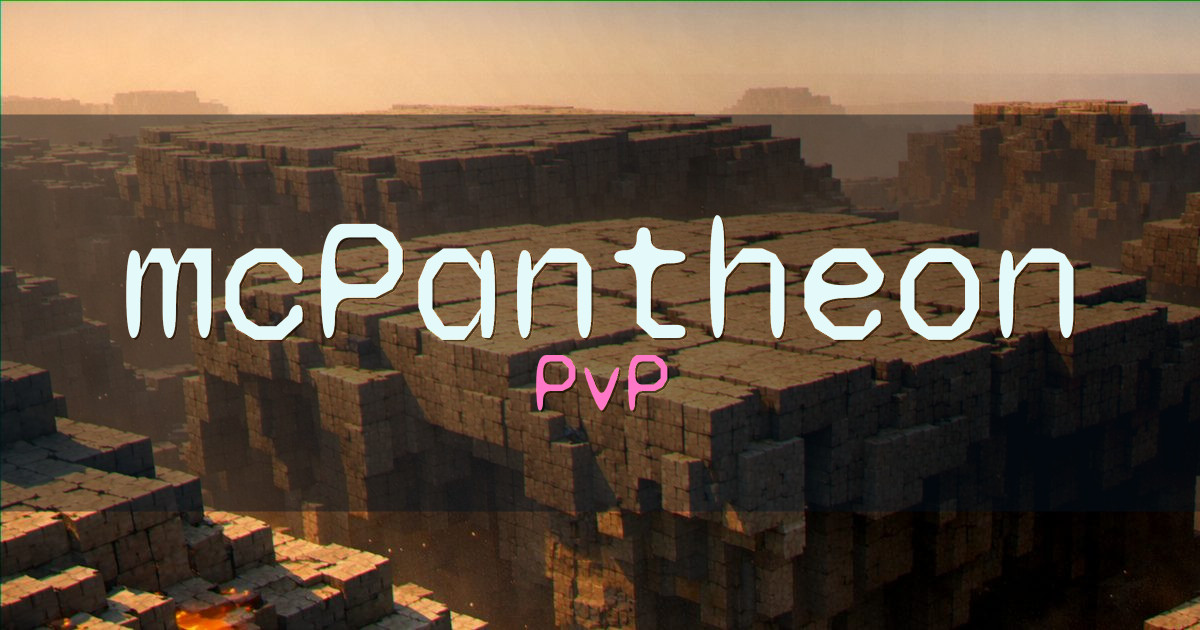 mcPantheon PvP Minecraft server