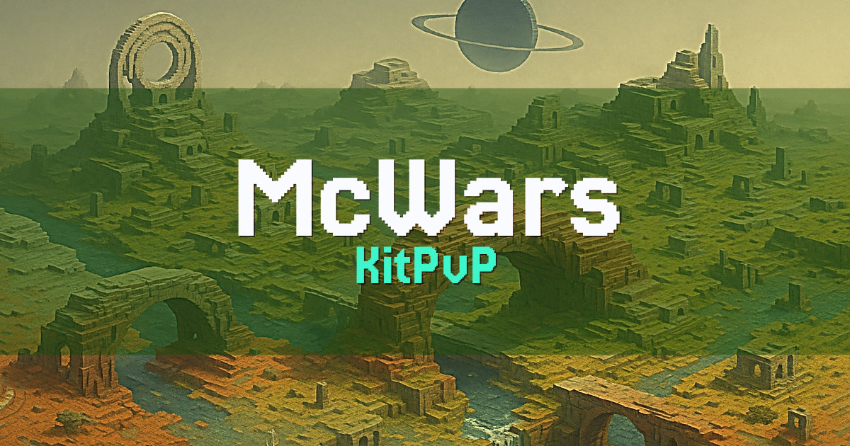 McWars KitPvP Minecraft server
