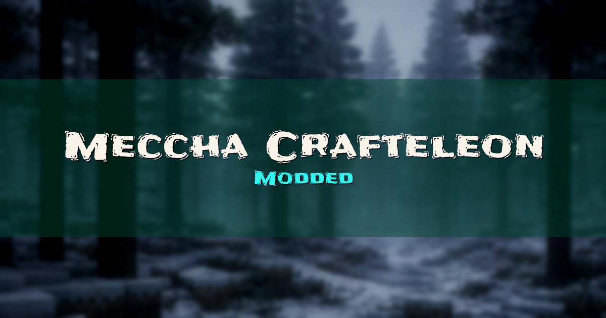 Meccha Crafteleon Modded Minecraft server