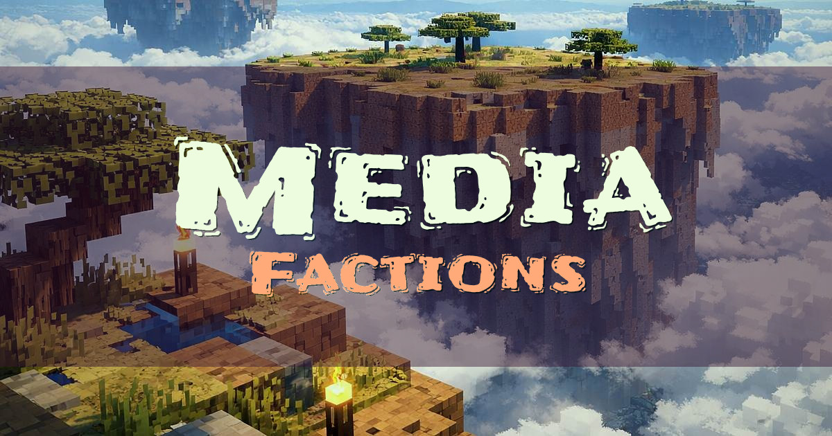 Media Factions Minecraft server
