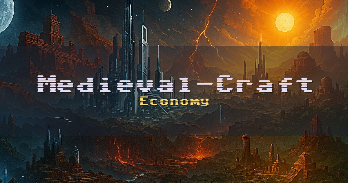 Medieval-Craft Economy Minecraft server