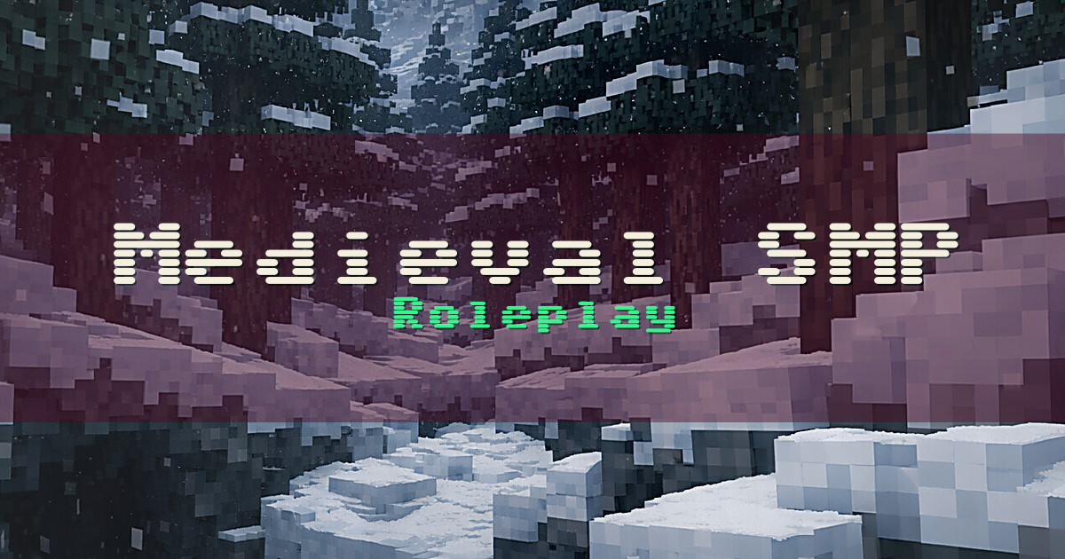 Medieval SMP Roleplay Minecraft server