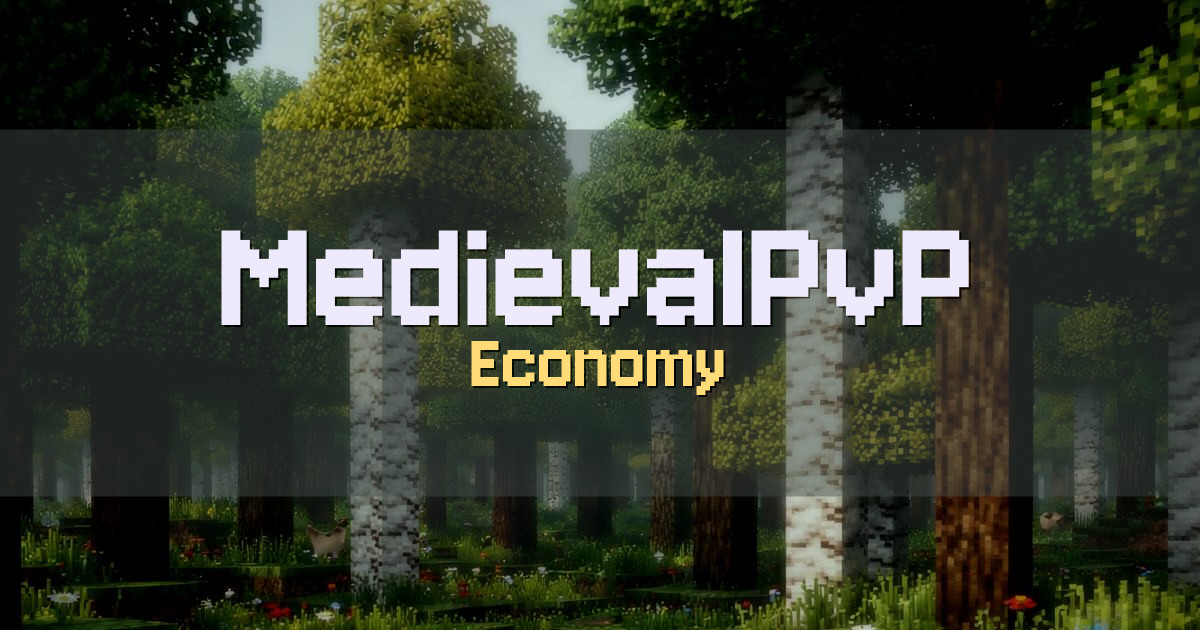 MedievalPvP Economy Minecraft server
