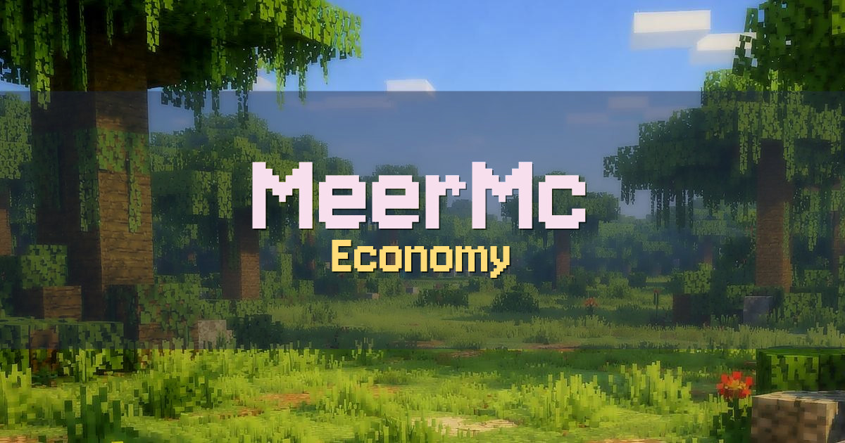 MeerMc Economy Minecraft server