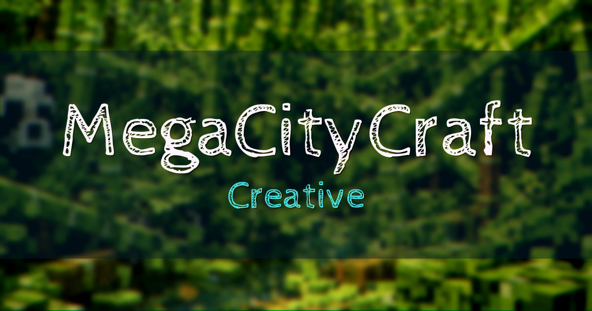 MegaCityCraft Creative Minecraft server