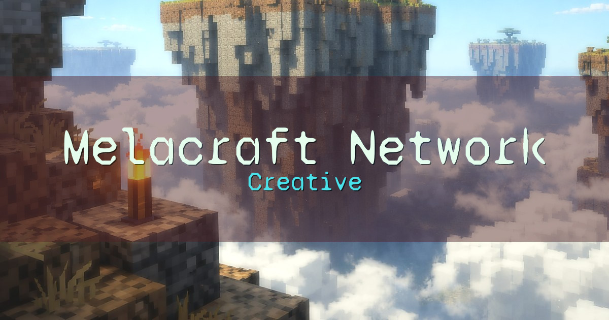 Melacraft Network Creative Minecraft server