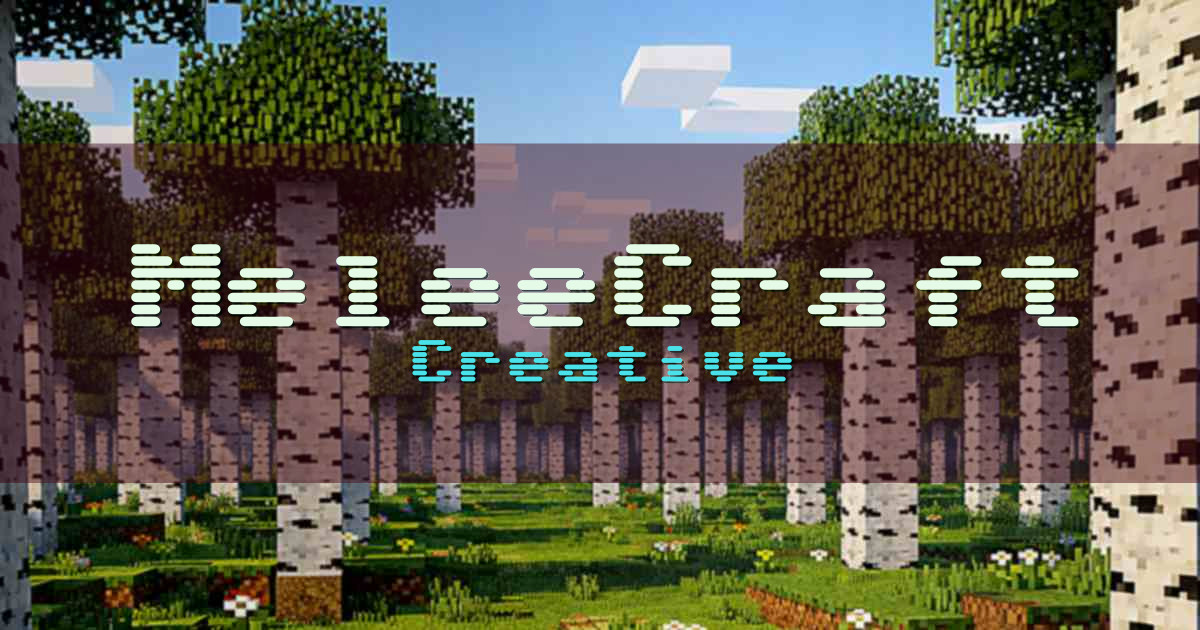 MeleeCraft Creative Minecraft server
