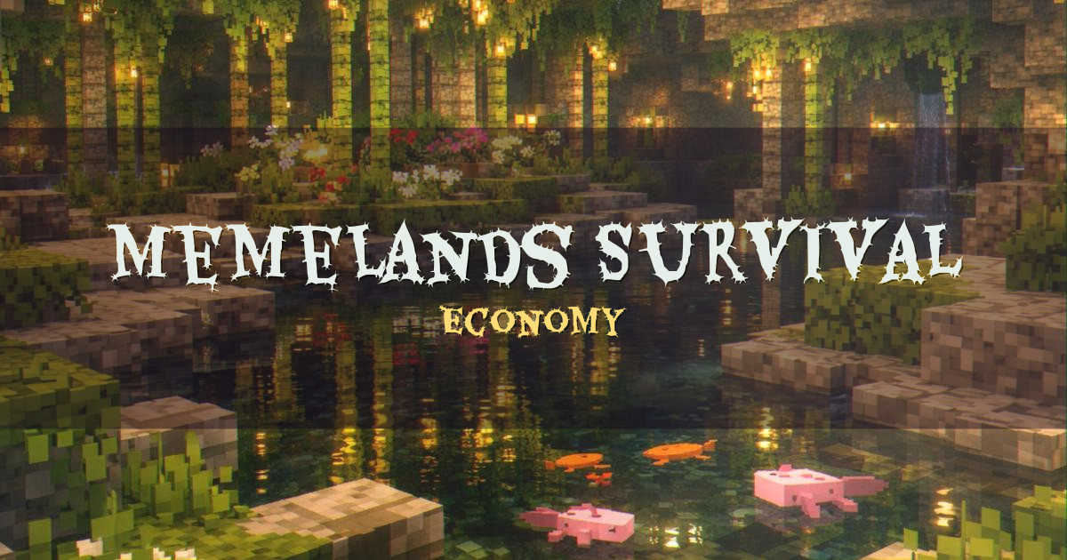 MemeLands Survival Economy Minecraft server