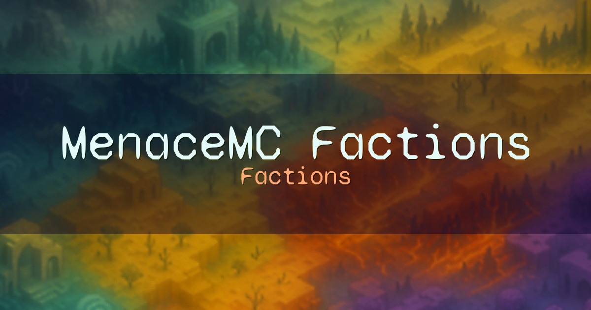 MenaceMC Factions Minecraft server